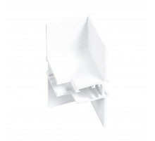 Коннектор угловой для встраиваемого магнитного шинопровода Arlight MAG-MICROCOSM-CON-FDW-L90-INT (WH) (IP20 Металл) 062721