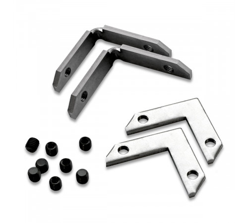 Уголок 90 (комплект 2 гор.+2 верт.+ 8 винтов) для ST015.129.03, ST003.129.04 ST Luce Skyline 220 ST015.179.02.1