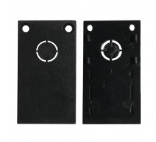 Комплект заглушек торцевых для накладного шинопровода iLedex Vision END CAP 4822-025-BK (2 шт)