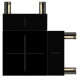 Коннектор угловой Эра TRM-S5-CC BK Б0059030