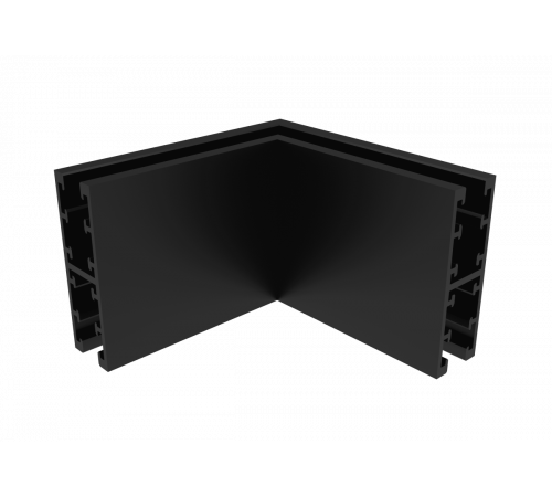 Соединитель для магнитного двустороннего шинопровода угловой Crystal Lux CLT 0.226 04 BL