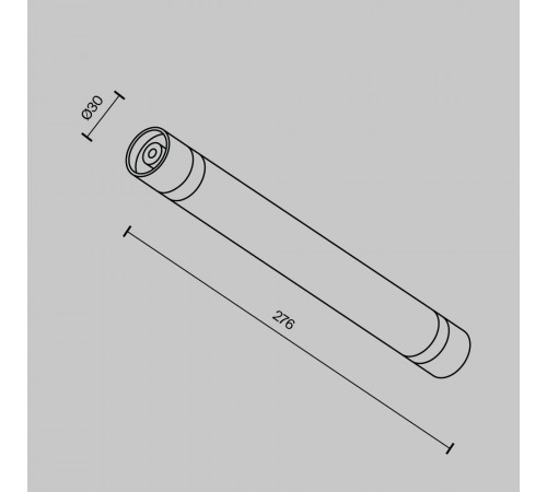 Соединитель Maytoni Shelf CA011-L300-B Соединитель Maytoni Shelf CA011-L300-B