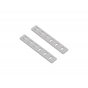 Комплект прямых соединителей для шинопровода Magnetic Standard 48V 20mm 2 шт Ambrella Light  Track System GL3613