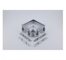 Соединитель для магнитного шинопровода угловой плоский для натяжного потолка Aployt Magnetic track 220 APL.0286.10.02