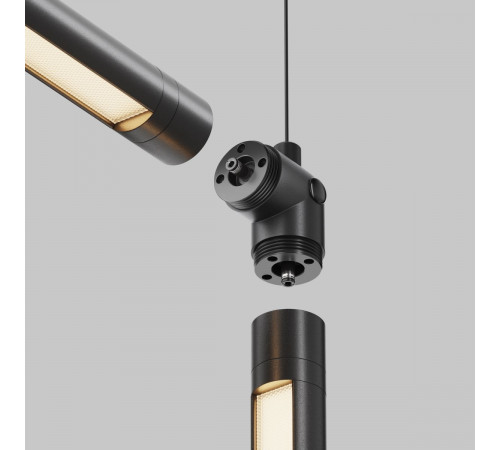 Угловой коннектор без ввода питания Maytoni Shelf CA014CL-B