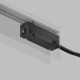 Подвод питания Denkirs SMART SLIM BASE TR2421-BK