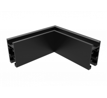 Соединитель для магнитного накладного шинопровода угловой Crystal Lux CLT 0.216 04 BL