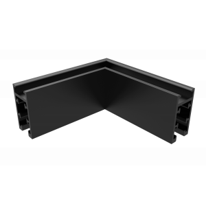 Соединитель для магнитного накладного шинопровода угловой Crystal Lux CLT 0.216 04 BL