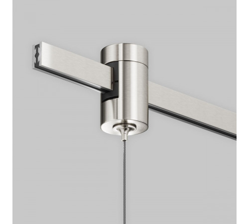 Коннектор с тросовым подвесом для магнитного шинопровода Maytoni Technical Tau Flarity TRA154SW-1PT Коннектор с тросовым подвесом для магнитного шинопровода Maytoni Technical Tau Flarity TRA154SW-1PT