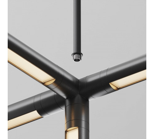 Подвес на жестком основании с потолочной чашей Maytoni Shelf CA030C-SL-L500-B