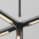 Подвес на жестком основании с потолочной чашей Maytoni Shelf CA030C-SL-L500-B