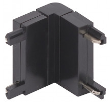 Коннектор  угловой внутренний для тонкого магнитного шинопровода Эра TRM-S5-CCW BK