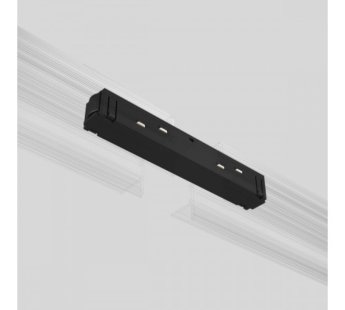 Прямой коннектор для магнитного шинопровода Elektrostandard Slim Magnetic 95135/00  4690389216879 a070805