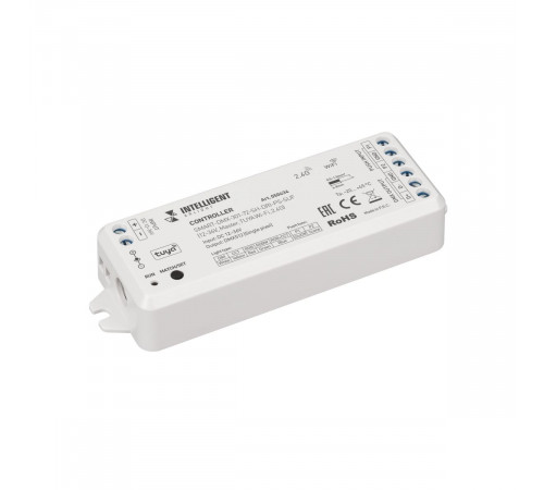 Контроллер Arlight SMART-DMX-301-72-SH-DRI-PS-SUF (12-36V, Master, TUYA Wi-Fi, 2.4G) (IARL, IP20 Пластик) 050434