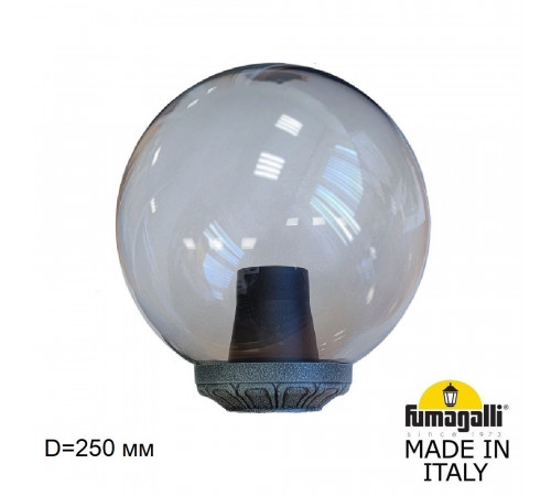 Уличный консольный светильник Fumagalli Globe G25.B25.000.VZF1R