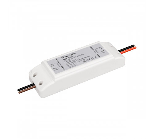 Фильтр ШИМ Arlight SPV-PFL-24010-A DC/DC (12-24V, 10A) (IP20 Пластик, 2 года) 043646