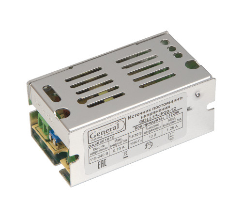 Драйвер General GDLI-15-IP20-12 512200 Драйвер General GDLI-15-IP20-12 512200
