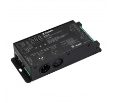 Декодер Arlight SMART-DMX512-104-83-RDM-SUF (12-48V, 4x8A, XLR3/RJ45) 023823(1)