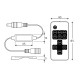 Диммер Gauss Basic 72Вт DC12В IP20 BT600