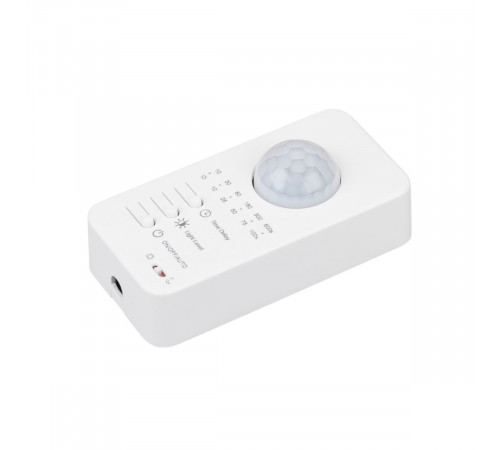 Контроллер Arlight SMART-SENS-101-14-82-SUF White (5-24V, 1x3A, Step, PIR, 2.4G) 046484 Контроллер Arlight SMART-SENS-101-14-82-SUF White (5-24V, 1x3A, Step, PIR, 2.4G) 046484