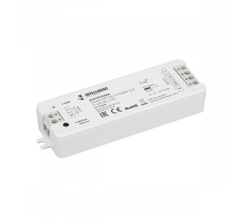 Контроллер Arlight SMART-SPI-301-72-RGBW-SUF (5-48V, 8A, 2.4G) (IARL, IP20 Пластик) 061638