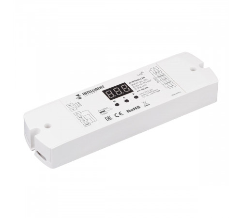 Контроллер Arlight SMART-SPI-302-82-2G-SH-PS-SUF (5-24V, 2.4G) 046474 Контроллер Arlight SMART-SPI-302-82-2G-SH-PS-SUF (5-24V, 2.4G) 046474