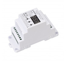 Декодер Arlight SMART-DMX512-103-62-RDM-DIN (12-48V, 3x6A) (IARL, IP20 Пластик) 027126(1)