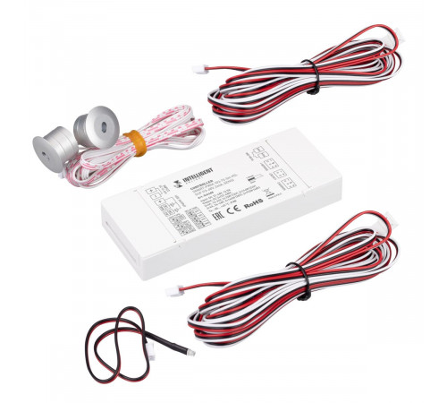 Контроллер лестничный Arlight SMART-PWM-102-72-SH-PD-SUF (12-48V, 2x6A, SENS) 046488 Контроллер лестничный Arlight SMART-PWM-102-72-SH-PD-SUF (12-48V, 2x6A, SENS) 046488