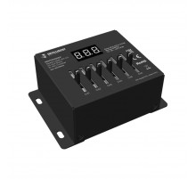 Контроллер Arlight SMART-DMX-301-43-6G-SUF Black (5-24V, Console) (IARL, IP20 Металл) 033759(1)