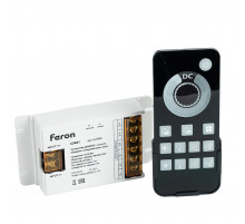Контроллер диммер с пультом, таймером и визуализатором звука Feron LD481 12-24-48V 52096