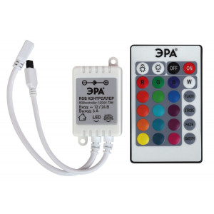 Контроллер Эра RGBcontroller-12/24V-72W/144W для светодиодной ленты Б0043442