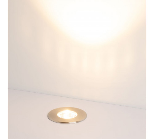 Грунтовый светильник Arlight LTD-GROUND-R65-6W Warm2700 (SL, 24 deg, 230V) (IP67 Металл) 060623