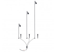 Ландшафтный светильник Arte Lamp Muliphein A1084PA-3BK