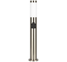 Ландшафтный светильник ЭРА Беллона GBF-103-1-SL-0650 230В Е27 IP54 серебро с розеткой Б0071046