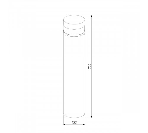 Ландшафтный светильник Elektrostandard 1532 TECHNO LED черный 4690389219184 a072085