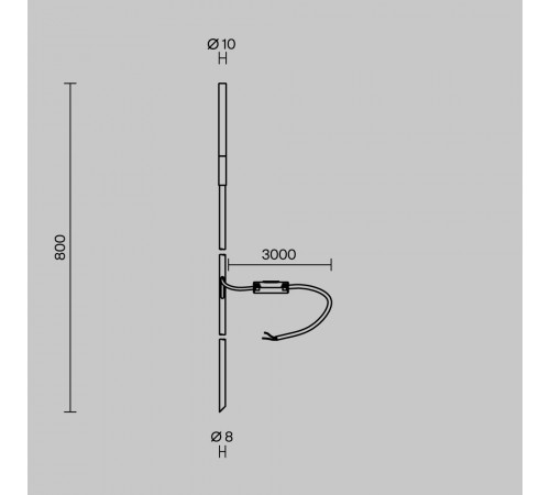 Ландшафтный светильник Maytoni Flare S O524FL-L2PT3K