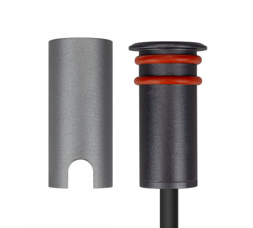 Ландшафтный светильник Arlight ART-PELURU-GROUND-R23-1W Warm2700 (GR, 60 deg, 24V) (IP67 Металл) 057839