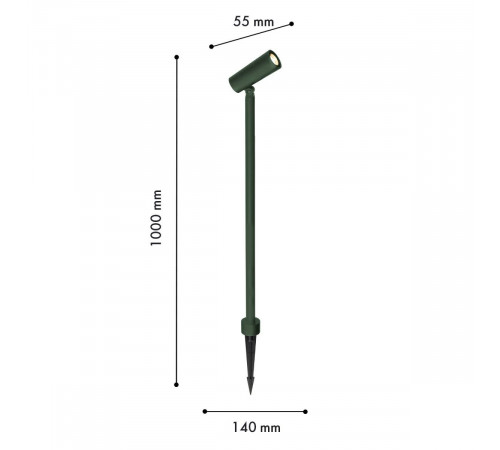 Ландшафтный светильник Favourite Micron 4811-1F
