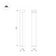 Ландшафтный светильник Arlight LGD-JASMUS-BOLL-H900-12W Warm3000 (BK, 93 deg, 230V) 050732