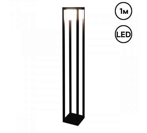 Ландшафтный светильник Reluce 09978-0.7-001JH 1,0M LED12W BK RLOS