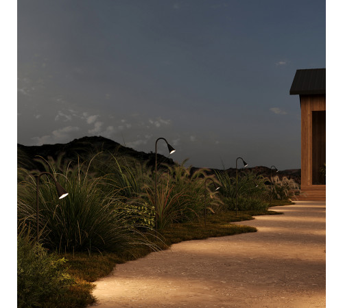 Ландшафтный светильник Maytoni Barb O531FL-L3B3K