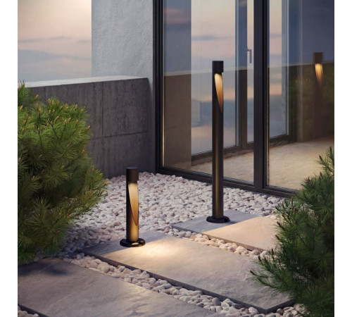 Ландшафтный светильник Elektrostandard Recess 35177/S черный 4690389219412 a072095