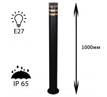 Ландшафтный светильник Reluce 09978-0.7-001KT 1,0M E27 BK