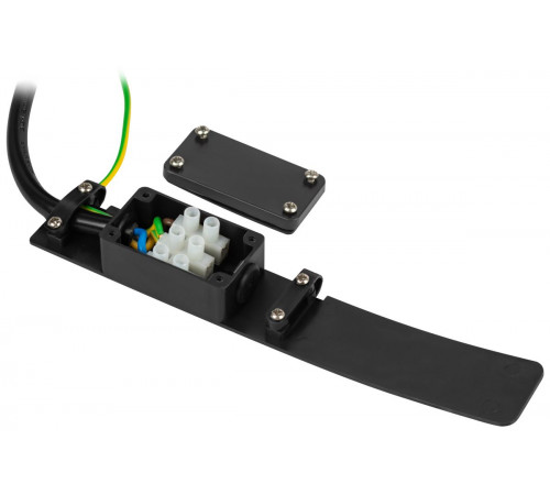 Ландшафтный светильник ЭРА Беллона GBF-103-1-SL-0450 230В Е27 IP54 серебро с розеткой Б0071045