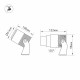 Уличный светильник Arlight ALT-RAY-ZOOM-R61-12W Warm3000 (DG, 10-60 deg, 230V) (IP67 Металл) 026447(2)