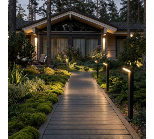 Ландшафтный светильник Elektrostandard Sensor 1542 TECHNO LED черный 4690389219238 a072088