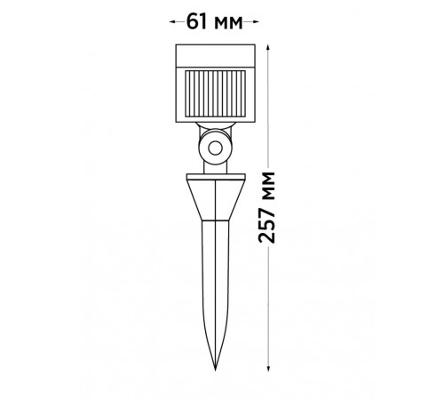 Ландшафтный светильник Italline IT4008