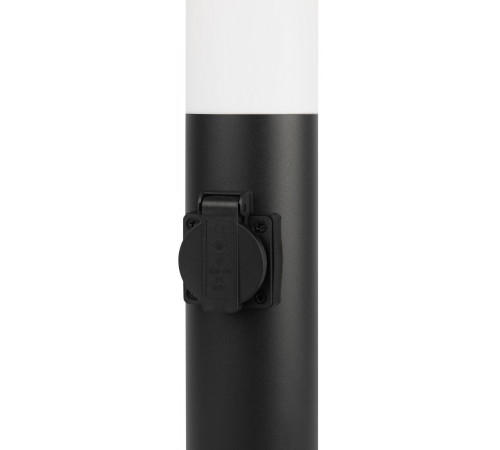 Ландшафтный светильник ЭРА Беллона GBF-103-1-BL-0450 230В Е27 IP54 черный с розеткой Б0071047