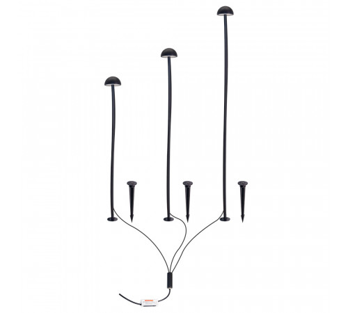 Ландшафтный светильник Arte Lamp Motus A1081PA-3BK