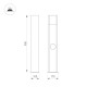 Ландшафтный светильник Arlight LGD-SEKVOYA-BOLL-SOCKET-H900-11W Warm3000 (BK, 120 deg, 230V) 050734